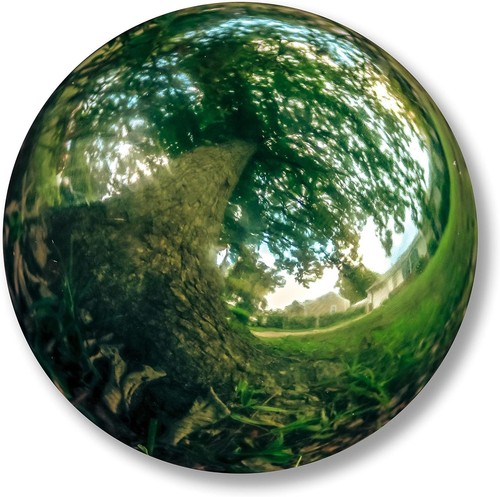 Gazing ball stainless steel - ball,